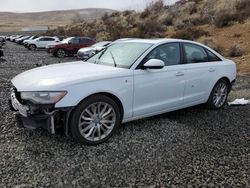 Salvage cars for sale at Reno, NV auction: 2014 Audi A6 Premium Plus