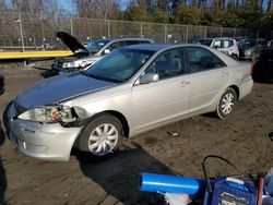 Salvage cars for sale from Copart Waldorf, MD: 2004 Toyota Camry LE