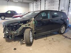 Salvage cars for sale at Franklin, WI auction: 2021 Chevrolet Equinox LT