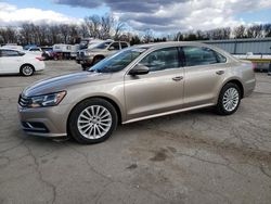 Volkswagen salvage cars for sale: 2016 Volkswagen Passat SE