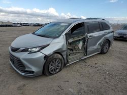 Vehiculos salvage en venta de Copart Houston, TX: 2021 Toyota Sienna LE