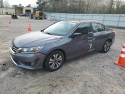 Salvage cars for sale from Copart Knightdale, NC: 2013 Honda Accord LX