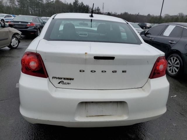 2013 Dodge Avenger SE