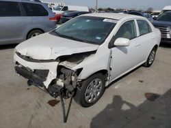 Vehiculos salvage en venta de Copart Grand Prairie, TX: 2010 Toyota Corolla Base