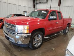 Vehiculos salvage en venta de Copart Franklin, WI: 2012 Chevrolet Silverado K1500 LT