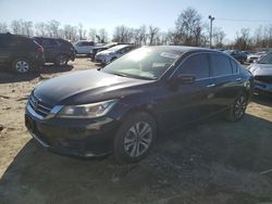 Honda salvage cars for sale: 2015 Honda Accord LX