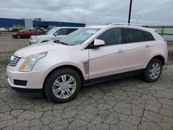 Salvage cars for sale at Woodhaven, MI auction: 2016 Cadillac SRX Luxury Collection