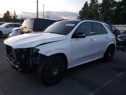 Salvage cars for sale at Rancho Cucamonga, CA auction: 2022 Mercedes-Benz GLE 350