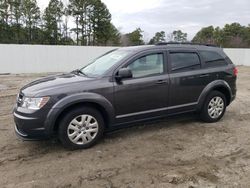 Salvage cars for sale at Seaford, DE auction: 2019 Dodge Journey SE