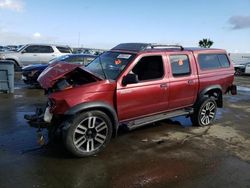 Salvage cars for sale from Copart Martinez, CA: 2000 Nissan Frontier Crew Cab XE