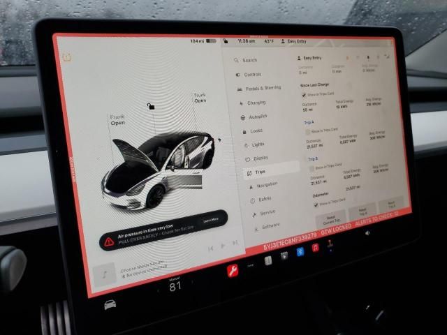 2022 Tesla Model 3