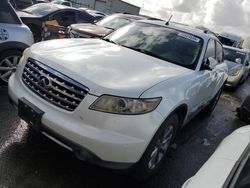 Salvage cars for sale at Martinez, CA auction: 2008 Infiniti FX35