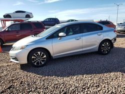 Honda salvage cars for sale: 2015 Honda Civic EX