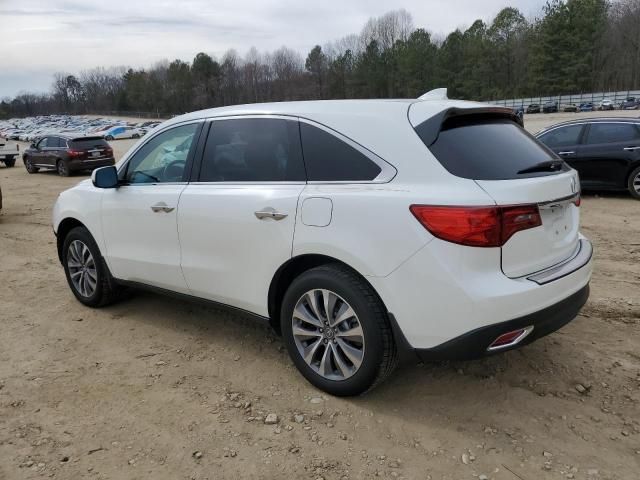 2015 Acura MDX Technology