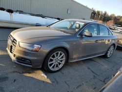 Salvage cars for sale at Exeter, RI auction: 2015 Audi A4 Premium Plus