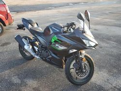 Salvage motorcycles for sale at Moraine, OH auction: 2023 Kawasaki EX400