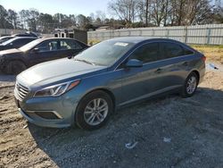 Salvage cars for sale at Fairburn, GA auction: 2017 Hyundai Sonata SE