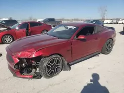Salvage cars for sale at Kansas City, KS auction: 2016 Ford Mustang GT
