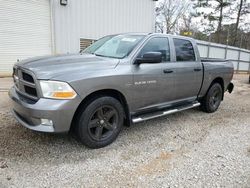 Salvage cars for sale from Copart Austell, GA: 2012 Dodge RAM 1500 ST