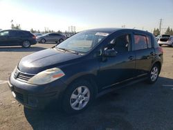 Salvage cars for sale from Copart Rancho Cucamonga, CA: 2009 Nissan Versa S