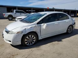 Salvage cars for sale from Copart Fresno, CA: 2010 Honda Civic EX
