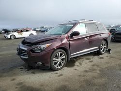 Infiniti QX60 salvage cars for sale: 2015 Infiniti QX60