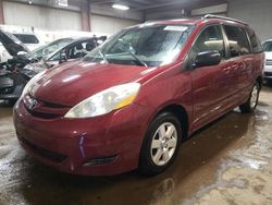 Toyota Sienna ce salvage cars for sale: 2010 Toyota Sienna CE