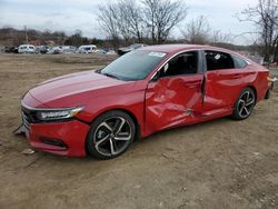 Honda salvage cars for sale: 2018 Honda Accord Sport