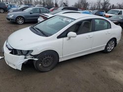 Salvage cars for sale from Copart Baltimore, MD: 2010 Honda Civic LX