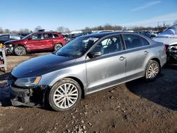 Salvage cars for sale at Hillsborough, NJ auction: 2012 Volkswagen Jetta SEL