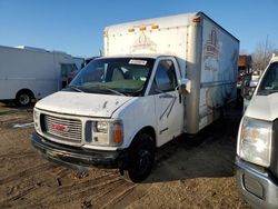 Salvage trucks for sale at Elgin, IL auction: 2001 GMC Savana Cutaway G3500