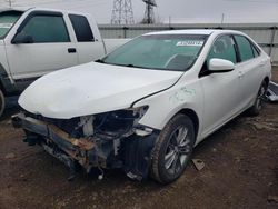 Salvage cars for sale at Elgin, IL auction: 2016 Toyota Camry LE