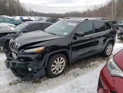 Jeep salvage cars for sale: 2017 Jeep Cherokee Limited