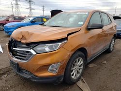 Salvage cars for sale at Elgin, IL auction: 2018 Chevrolet Equinox LS