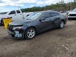 Chevrolet salvage cars for sale: 2017 Chevrolet Malibu LS