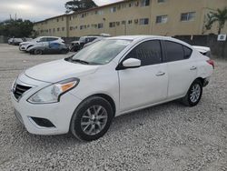 Salvage cars for sale from Copart Opa Locka, FL: 2018 Nissan Versa S