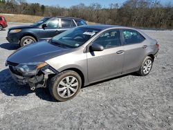 Salvage cars for sale from Copart Cartersville, GA: 2016 Toyota Corolla L