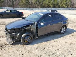 Salvage cars for sale from Copart Gainesville, GA: 2017 Toyota Yaris IA