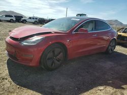 Salvage cars for sale at North Las Vegas, NV auction: 2020 Tesla Model 3