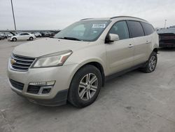 Salvage cars for sale at Wilmer, TX auction: 2015 Chevrolet Traverse LT