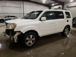 Salvage cars for sale from Copart Avon, MN: 2009 Honda Pilot EX