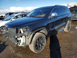 Salvage cars for sale at Brighton, CO auction: 2012 Jeep Grand Cherokee Overland