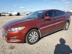 Salvage cars for sale from Copart Houston, TX: 2014 Ford Fusion S