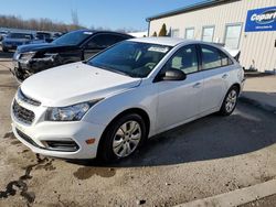 Salvage cars for sale at Louisville, KY auction: 2015 Chevrolet Cruze LS