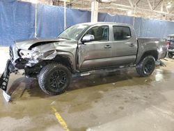 Salvage cars for sale at Woodhaven, MI auction: 2020 Toyota Tacoma Double Cab