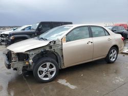 2011 Toyota Corolla Base en venta en Grand Prairie, TX