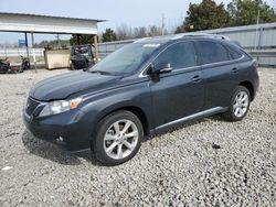 Salvage cars for sale from Copart Memphis, TN: 2010 Lexus RX 350