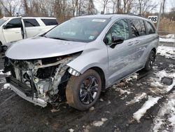 Salvage cars for sale at Marlboro, NY auction: 2024 Toyota Sienna XSE