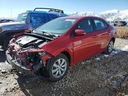 Salvage cars for sale at Magna, UT auction: 2014 Toyota Corolla L