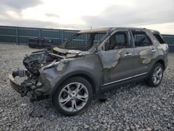 Salvage cars for sale at Sikeston, MO auction: 2013 Ford Explorer Limited